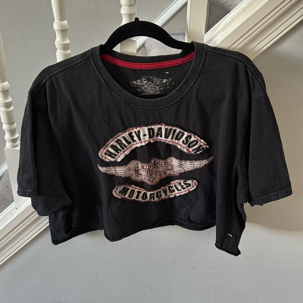 Harley Davidson cut off T-shirt